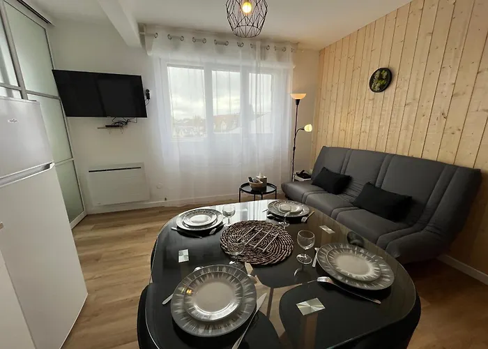 Apartmán Allium, Appt Entierement Renove Avec Parking Courseulles-sur-Mer